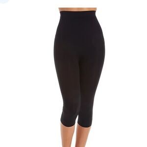 Rhonda Shear Midnight Black Capri Shapewear